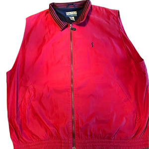 PGA Tour Collection XXL VTG Mens zip mesh lined sleeveless pocket good condition